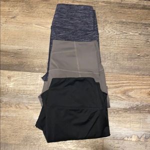 Zella crop high rise leggings medium